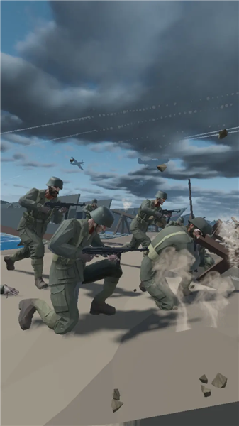 永不停歇的世界大战先锋无限金币版宣传图