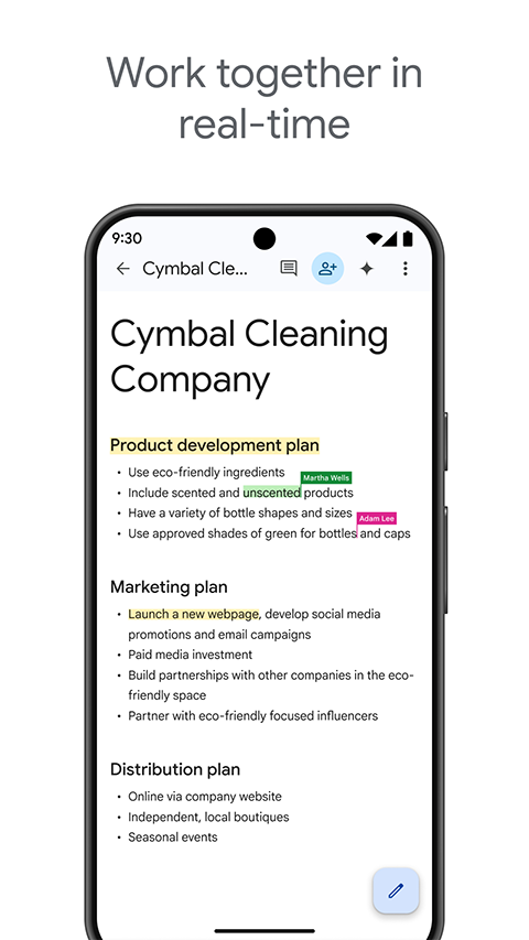 谷歌文档官方最新版
