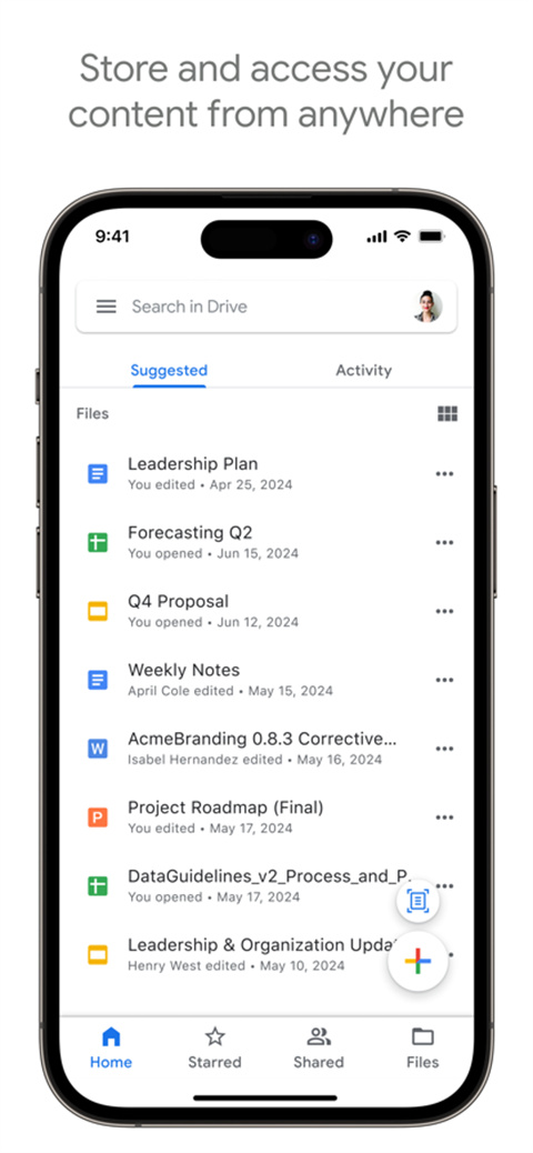 谷歌云端硬盘App