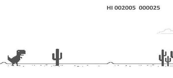 谷歌小恐龙游戏