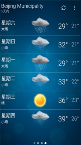 谷歌天气预报安卓版