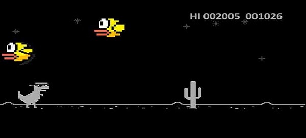 谷歌小恐龙游戏