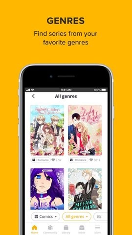 Tapas漫画中文版