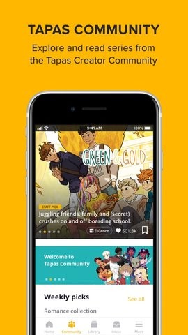 Tapas漫画中文版