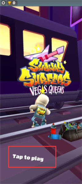 地铁跑酷触控版本拉斯维加斯截图1