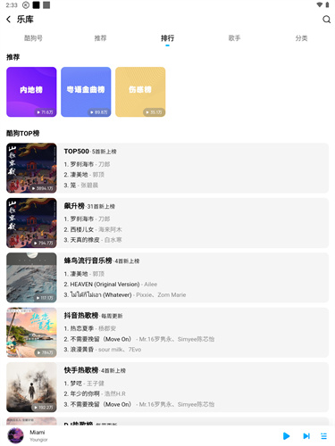 酷狗音乐全部免费版