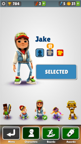 地铁跑酷新触控