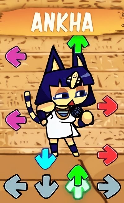 周五夜放克埃及喵(Ankha FNF Mod)