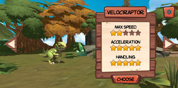 dino race