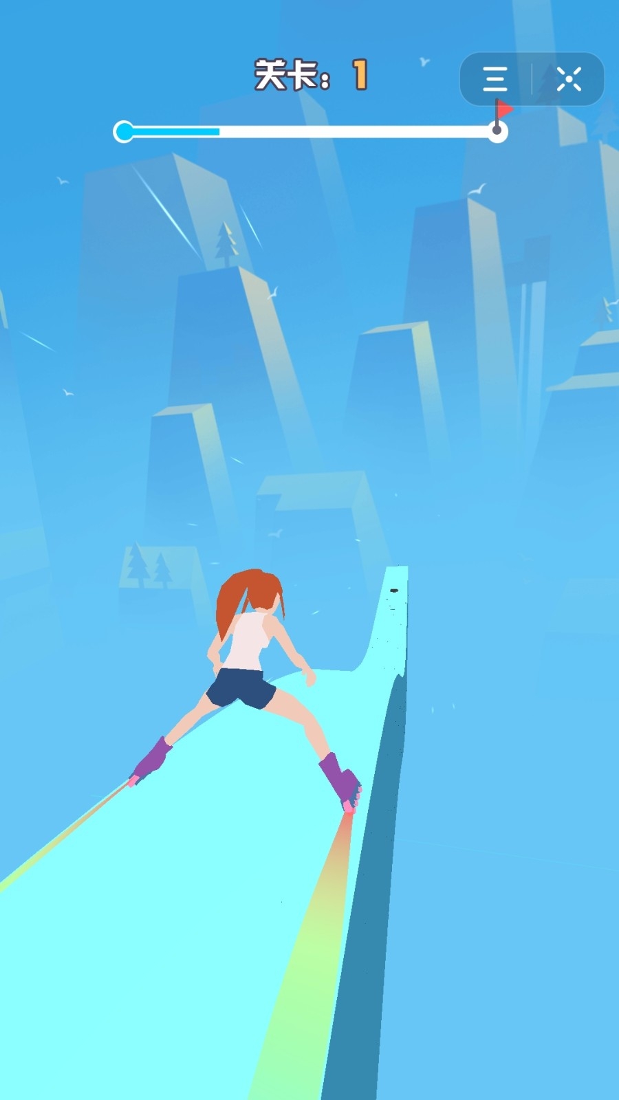 空中轮滑3D游戏