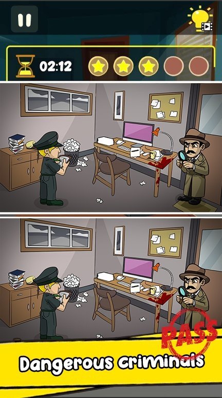 找不同侦探故事(Find The Difference)
