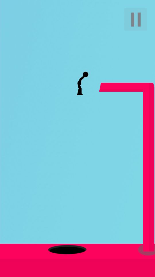 火柴人翻转进洞(Stickman Flip In Hole)