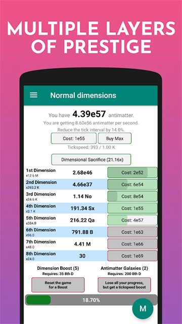 反物质维度(Antimatter Dimensions)