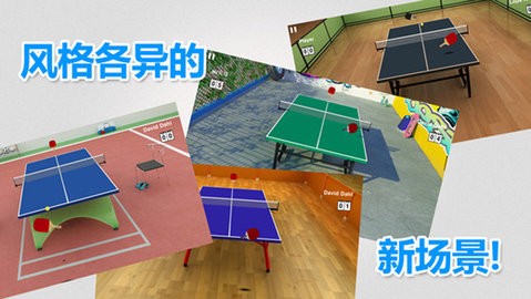 虚拟乒乓球随机球拍高清版
