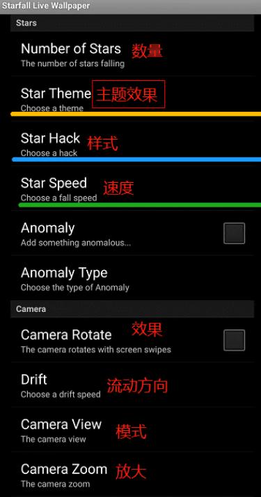 星星动态壁纸(Starfall Li