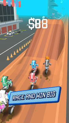 像素摩托车竞赛(Blocky Moto Bike SIM)