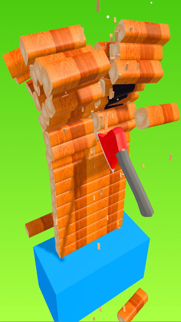 伐木工人3D游戏场景截图