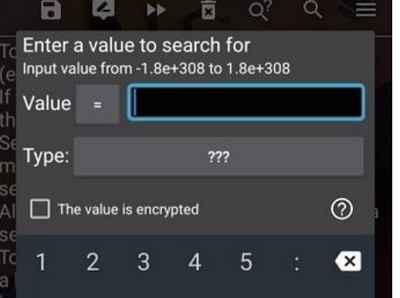 gg修改器搜索设置界面示意图