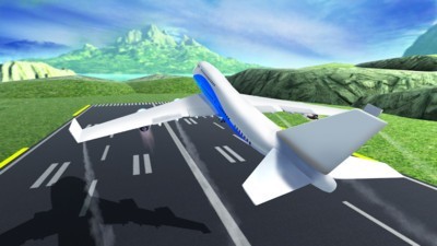 航空飞机模拟器游戏画面