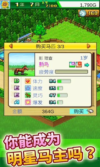 赛马牧场物语debug版