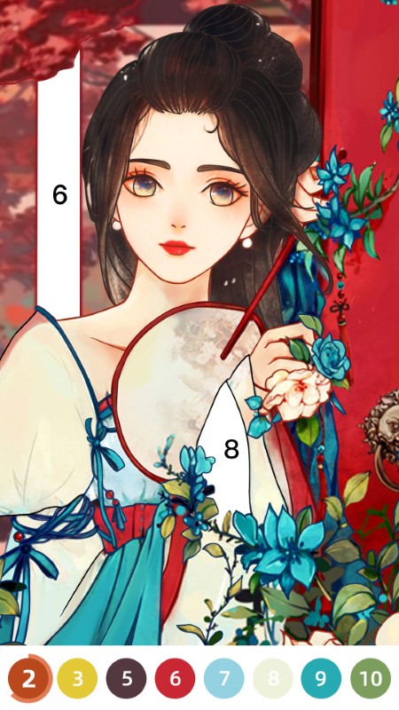 泡泡填色app