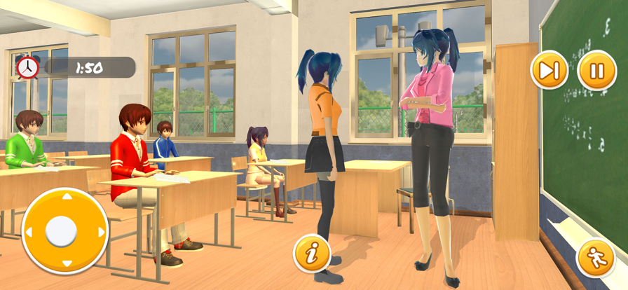 Anime Teacher High School Girl ios版