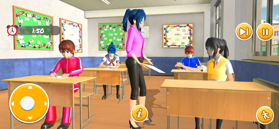 Anime Teacher High School Girl ios版