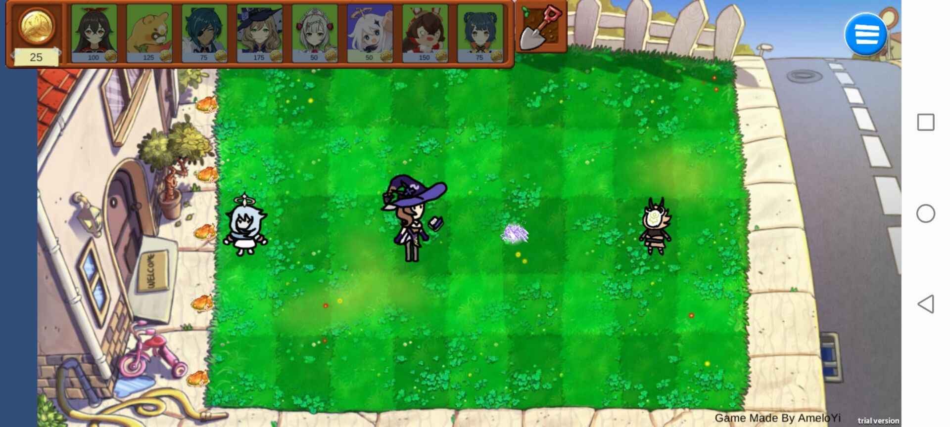 原神版植物大战僵尸(GenshinVSHilichurl)游戏 1.0安卓版