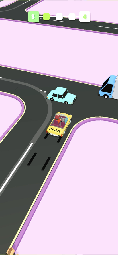 Taxi Driver 3D: One way ios版