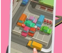 拥堵停车场游戏画面