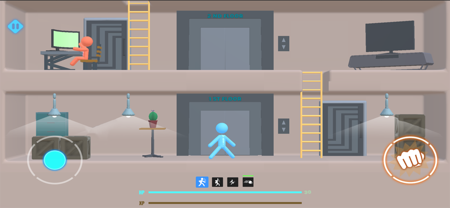 火柴人冲床 ios版