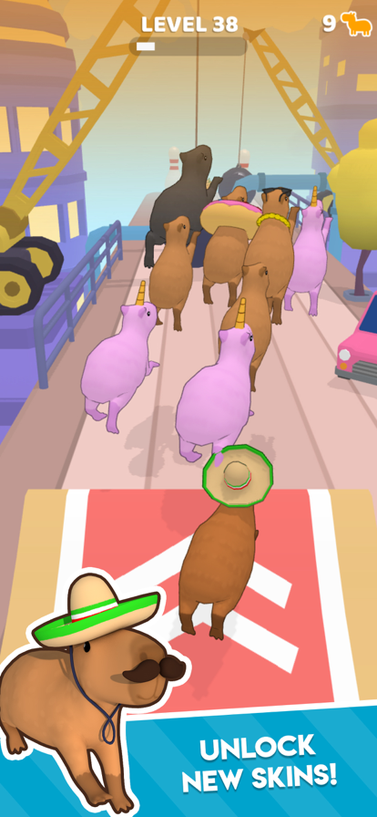 Capybara Rush ios版