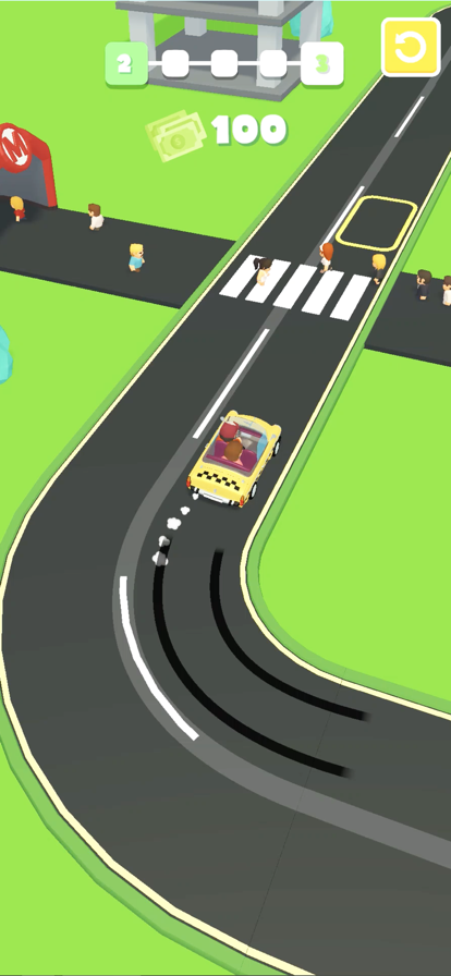Taxi Driver 3D: One way ios版