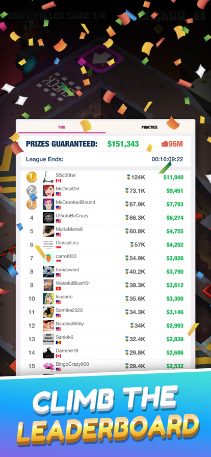 Cubie Dash Tournament ios版