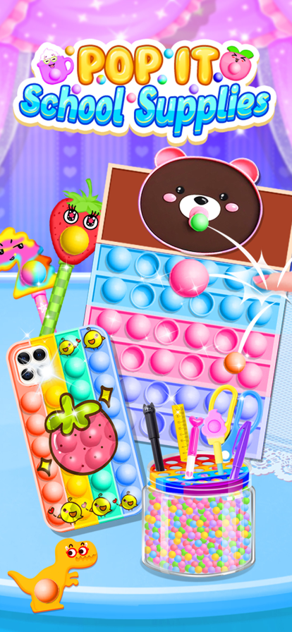 Pop It School Supplies ios版