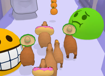 Capybara Rush游戏画面