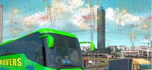 驾驶巴士赛跑