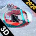 雪地缆车模拟器(Chairlift Uphill Ad