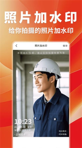 工作打卡水印相机
