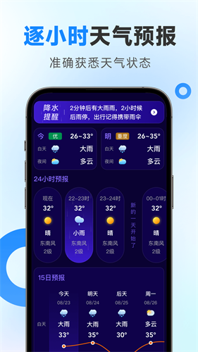 多准天气app