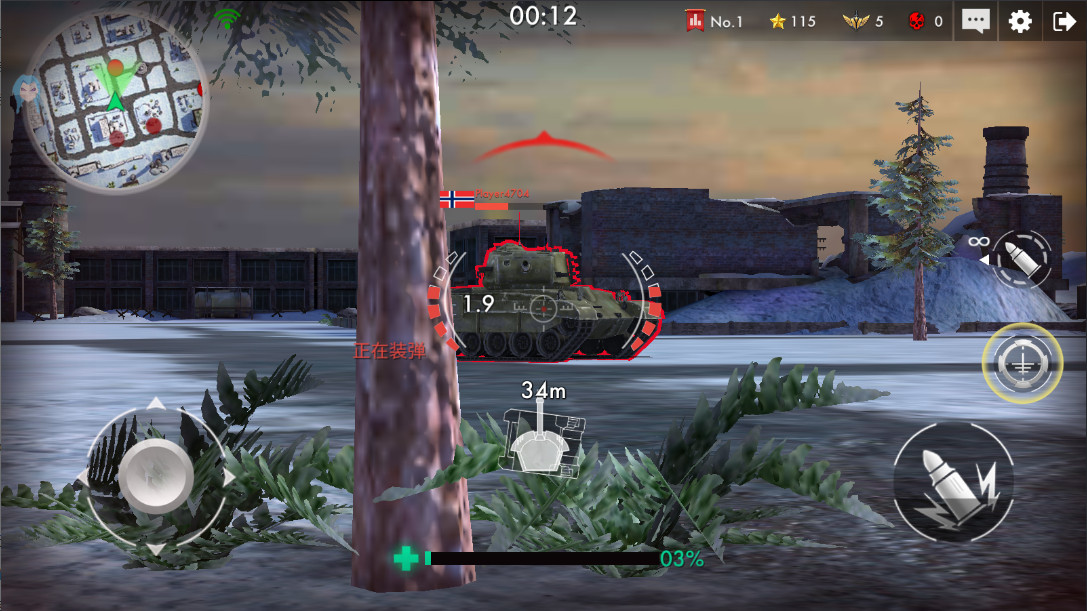 坦克战火游戏(Tank Warfare: PvP Battle Game) 1.1.40安卓版