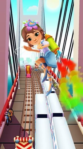 地铁跑酷破解版无限金币(Subway Surf)