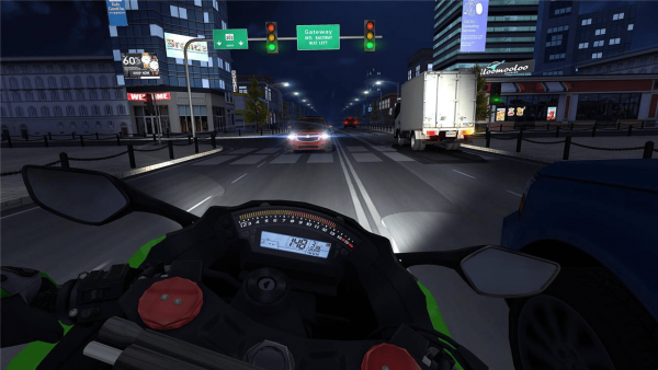 公路骑手中文破解版(Traffic Rider)