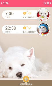 宠物闹钟