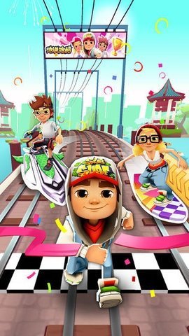地铁跑酷破解版无限金币(Subway Surf)