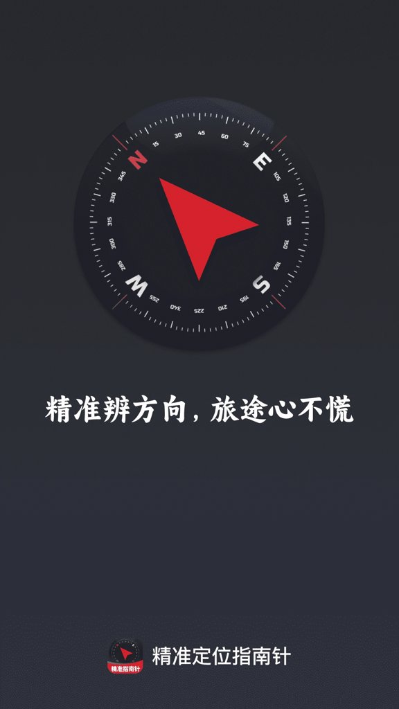精准定位指南针