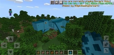 我的世界：恐怖生物模组和机器人大战地图