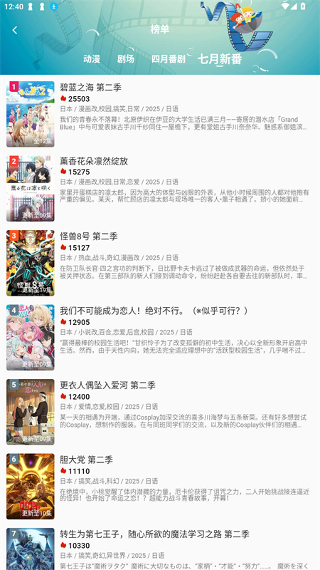 双子星动漫