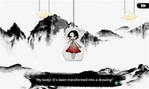 琳画在方块上的少女故事游戏