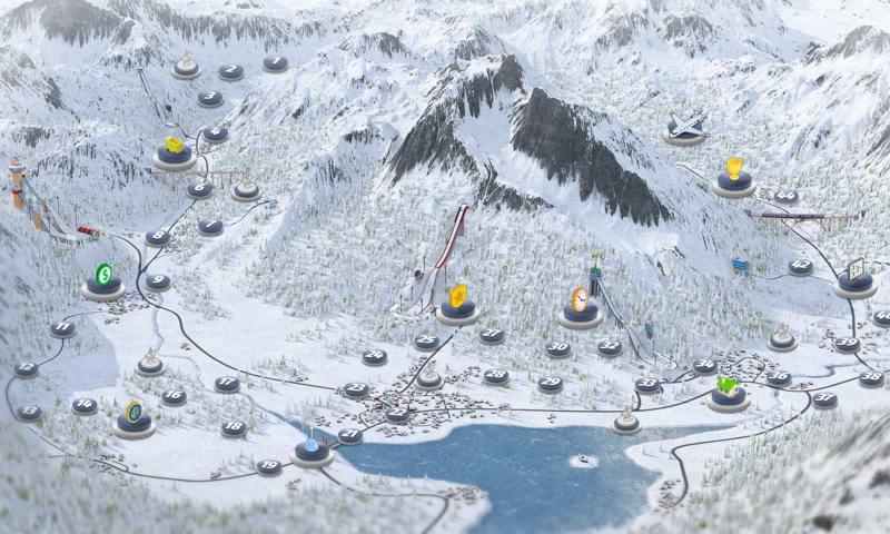 跳台滑雪狂热3最新版(Ski Jump Mania 3)